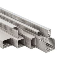 25X25 KABLO KAN.(DELİKLİ)(GRİ)(YPŞB) 1